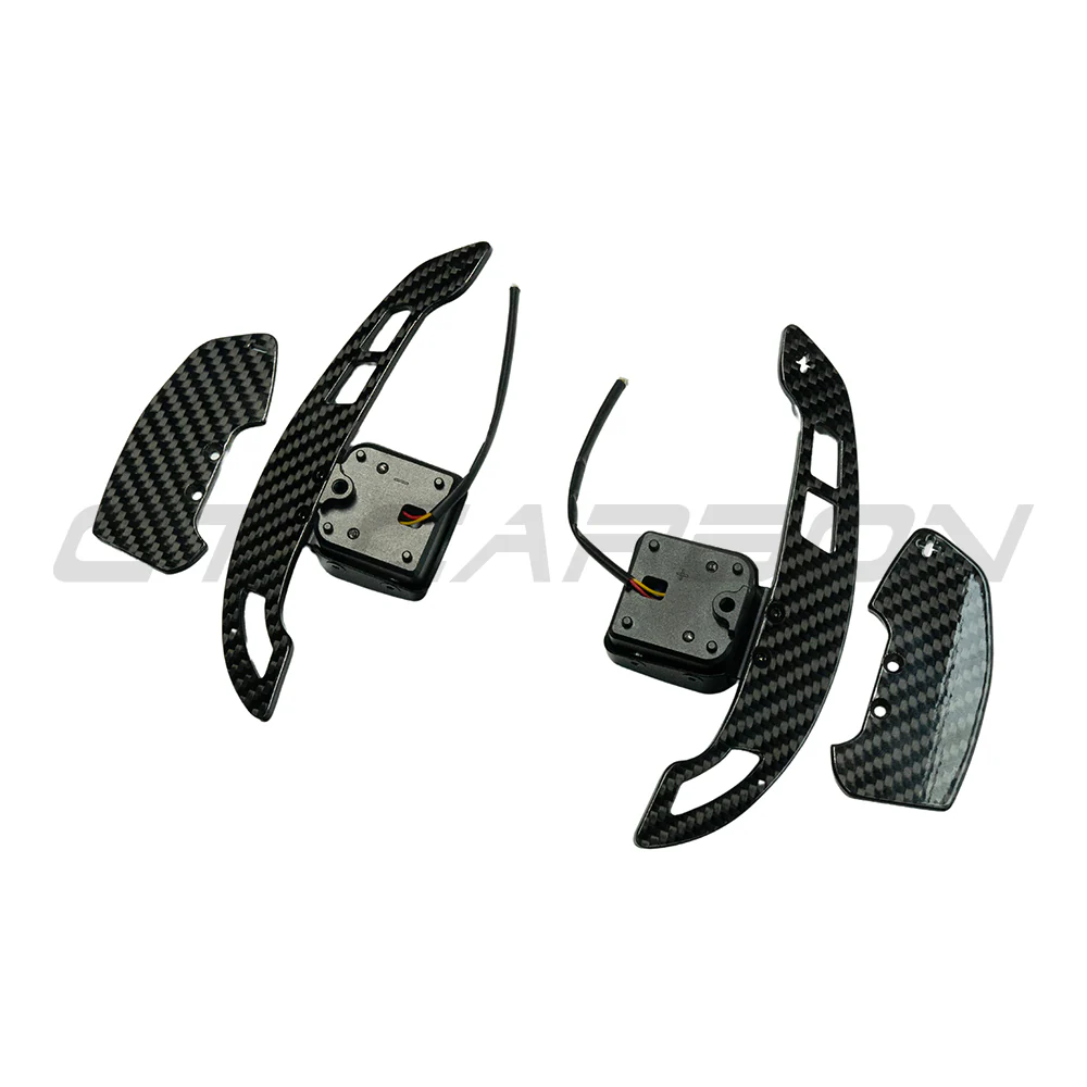 AUDI A3/S3/RS3 A4/S4/RS4 A5/S5/RS5 2014+ MAGNETIC CARBON FIBRE SHIFTER PADDLES - Image 5