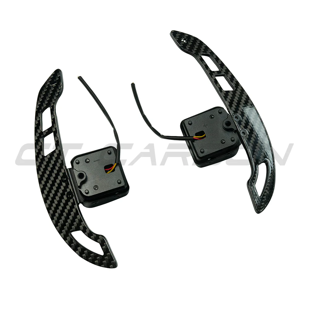 AUDI A3/S3/RS3 A4/S4/RS4 A5/S5/RS5 2014+ MAGNETIC CARBON FIBRE SHIFTER PADDLES - Image 7