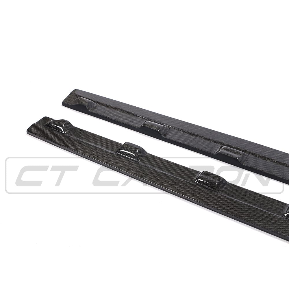 AUDI A3 8V FACELIFT CARBON FIBRE SIDE SKIRTS - Image 10