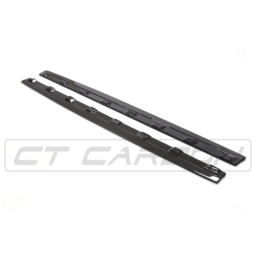 AUDI A3 8V FACELIFT CARBON FIBRE SIDE SKIRTS - Image 8
