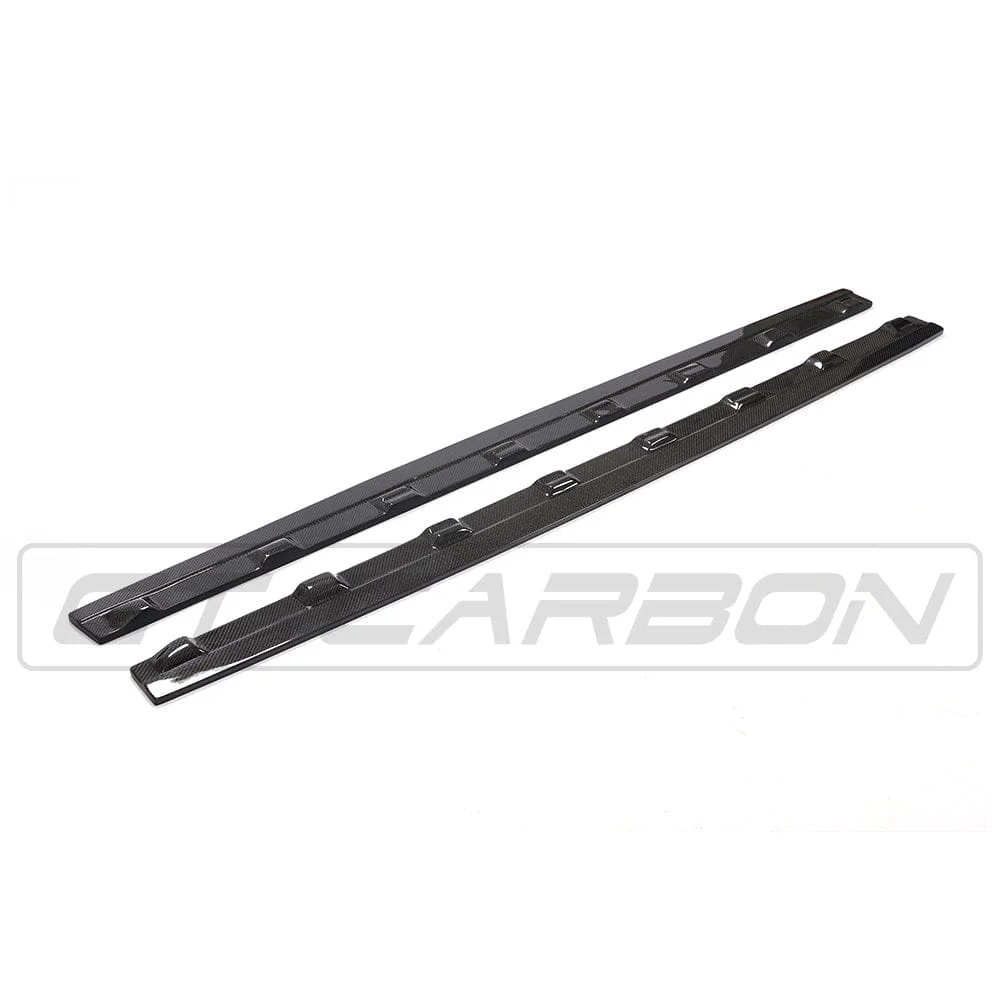 AUDI A3 8V FACELIFT CARBON FIBRE SIDE SKIRTS - Image 9