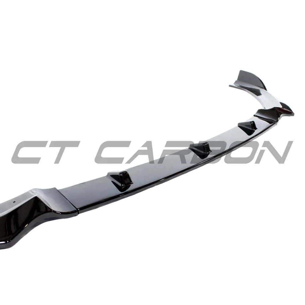 AUDI A3 S-LINE & S3 8V FACELIFT 2017-2020 GLOSS BLACK SPLITTER - V1 - Image 10