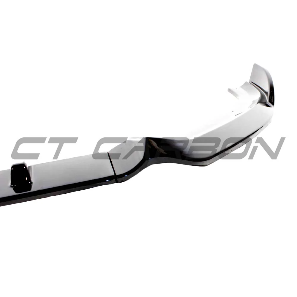 AUDI A3 S-LINE & S3 8V FACELIFT 2017-2020 GLOSS BLACK SPLITTER - V1 - Image 8
