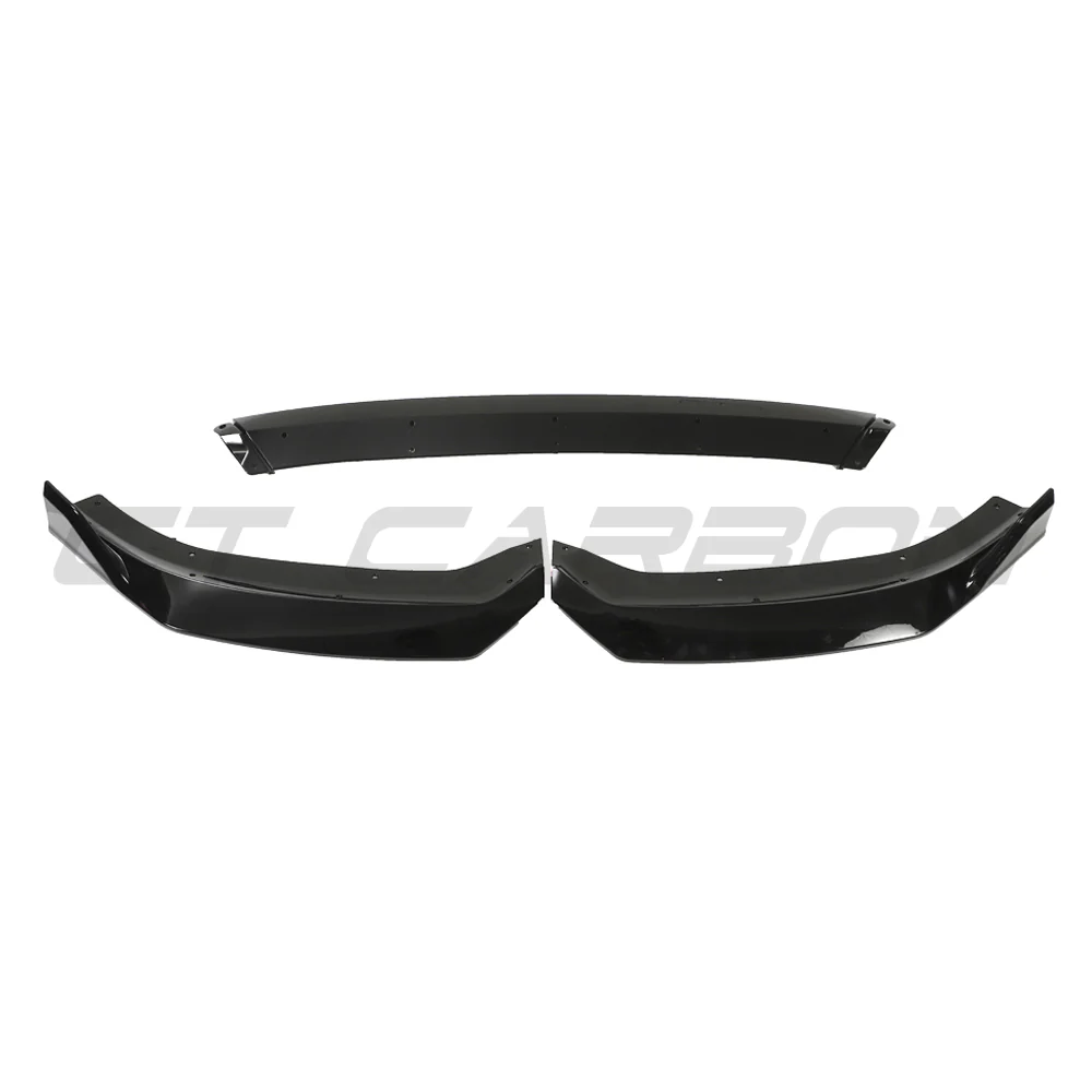 AUDI A3 S-LINE & S3 8V FACELIFT 2017-2020 GLOSS BLACK SPLITTER - V2 - Image 2
