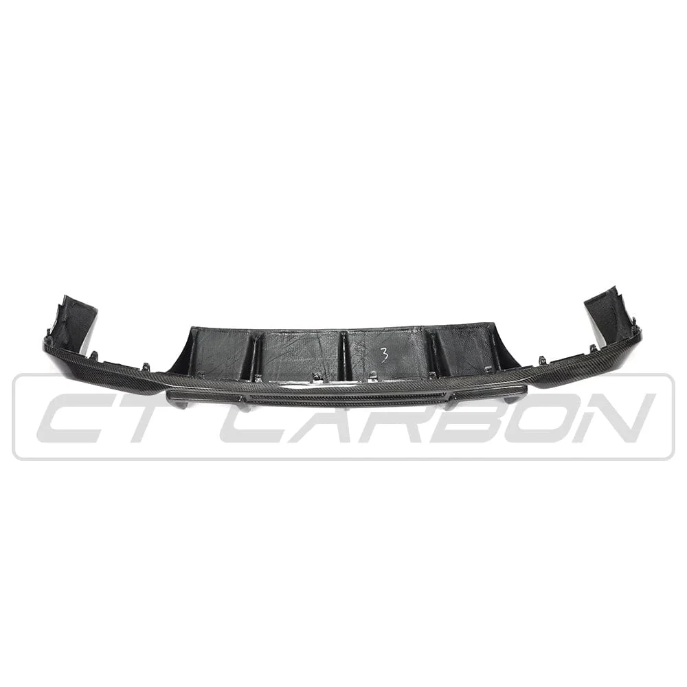 AUDI A3 S-LINE & S3 SALOON PRE-FACELIFT 8V CARBON FIBRE DIFFUSER - Image 9