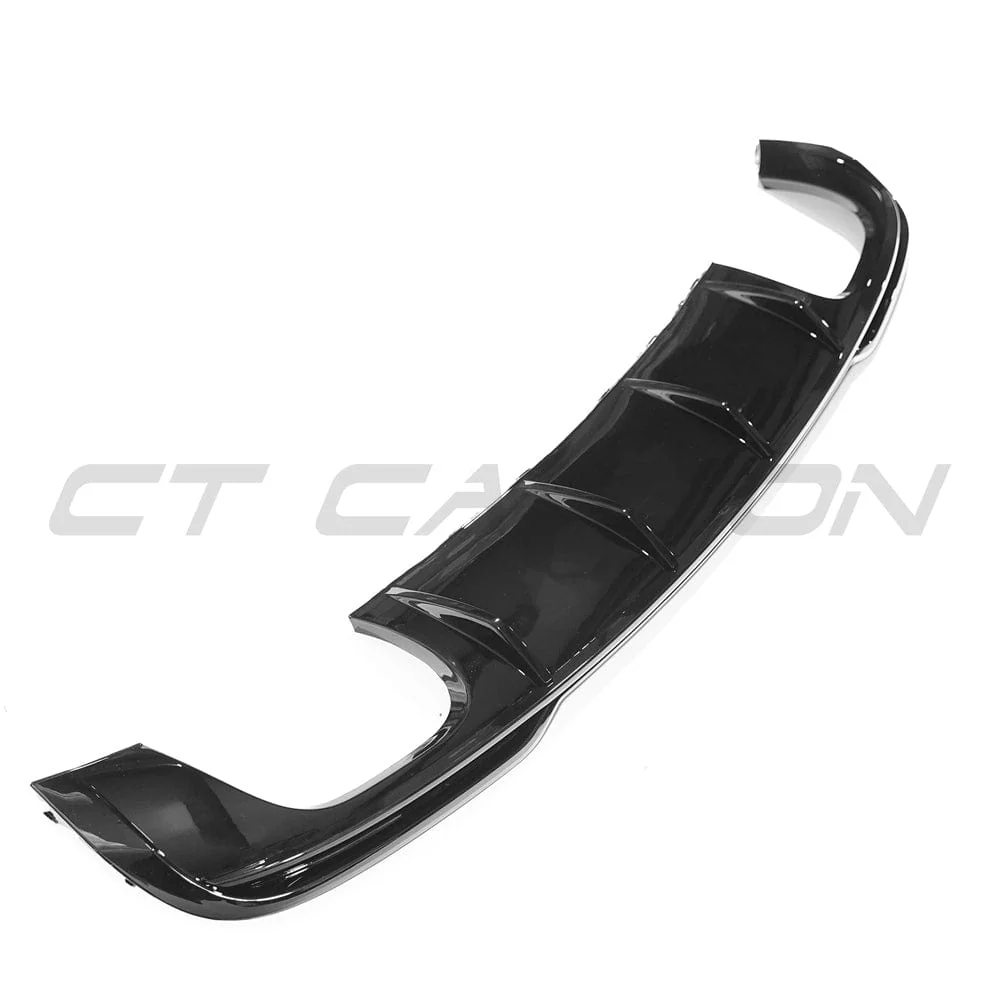AUDI A3/S3 8V FACELIFT SALOON 4 DOOR GLOSS BLACK DIFFUSER - V2 - Image 3