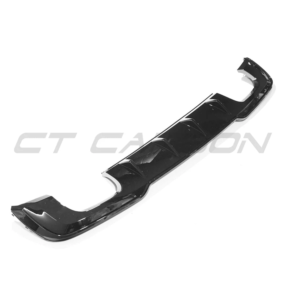 AUDI A3/S3 8V FACELIFT SPORTBACK 5 DOOR GLOSS BLACK DIFFUSER - V1 - Image 8