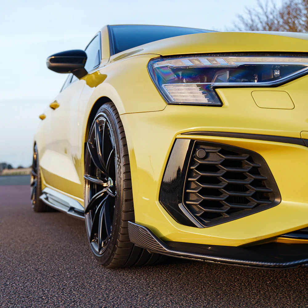 AUDI A3/S3 8Y 2020+ CARBON FIBRE SPLITTER - CT DESIGN - Image 5