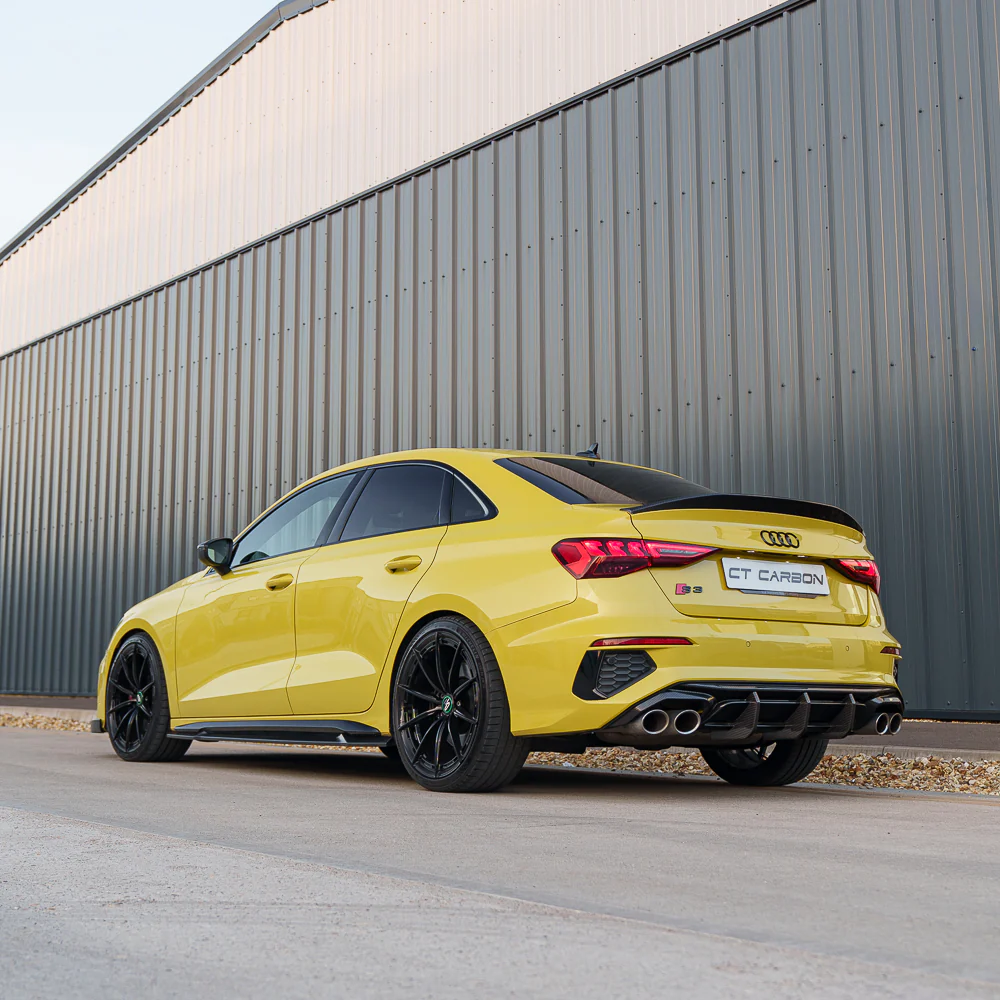 AUDI A3/S3 8Y 2020+ CARBON FIBRE SIDE SKIRTS - CT DESIGN - Image 4