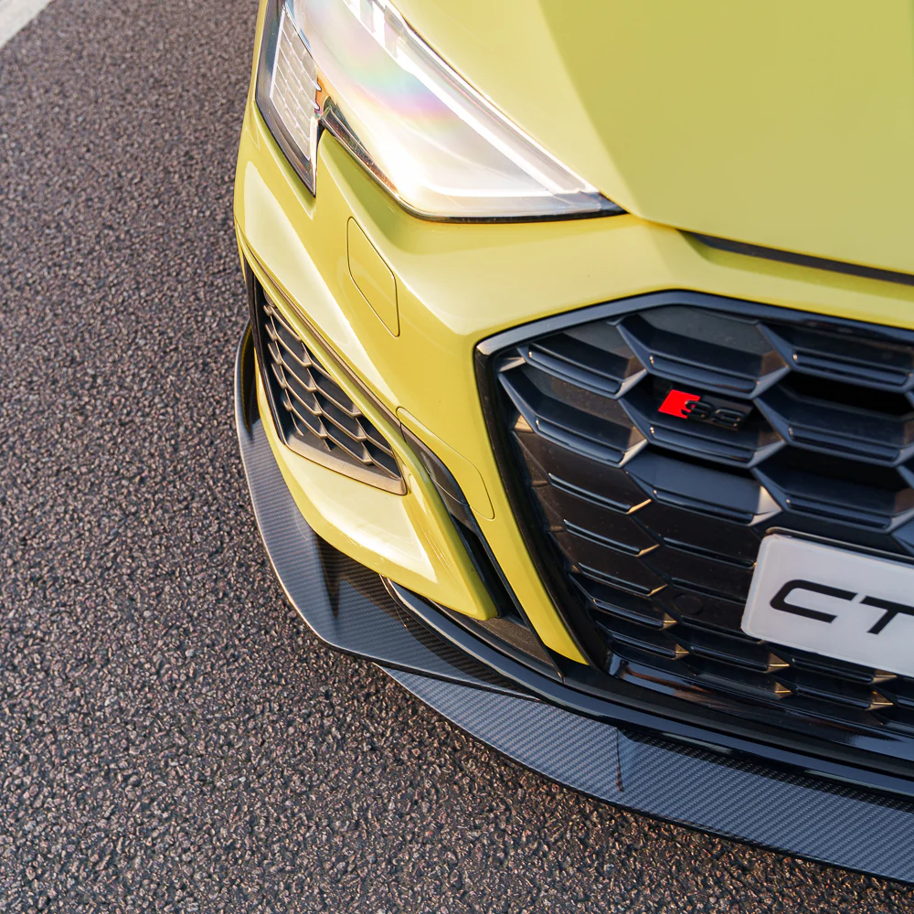AUDI A3/S3 8Y 2020+ CARBON FIBRE SPLITTER - CT DESIGN - Image 4