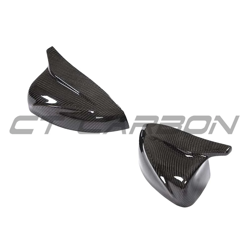 AUDI A3 S3 RS3 8V CARBON FIBRE MIRROR COVERS V2 - WITHOUT LANE ASSIST - Image 3