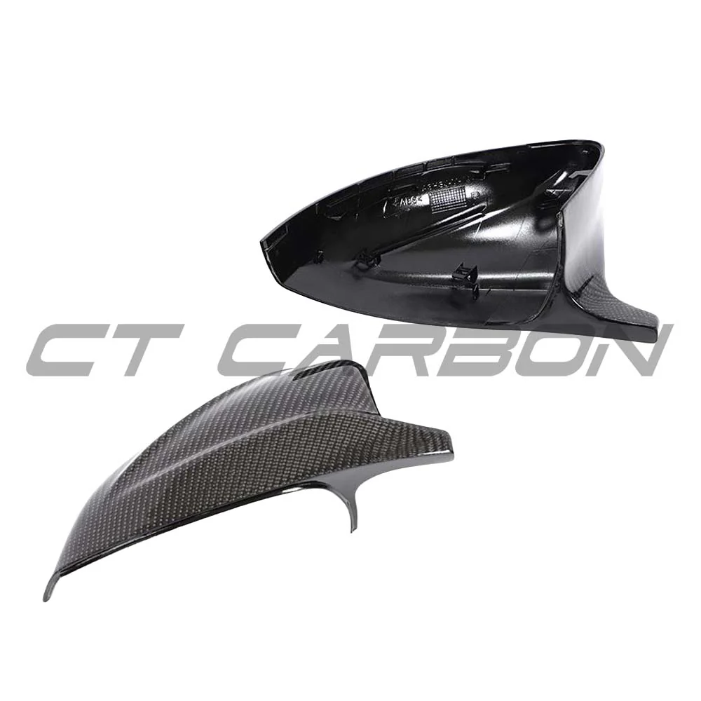 AUDI A3 S3 RS3 8V CARBON FIBRE MIRROR COVERS V2 - WITHOUT LANE ASSIST - Image 9