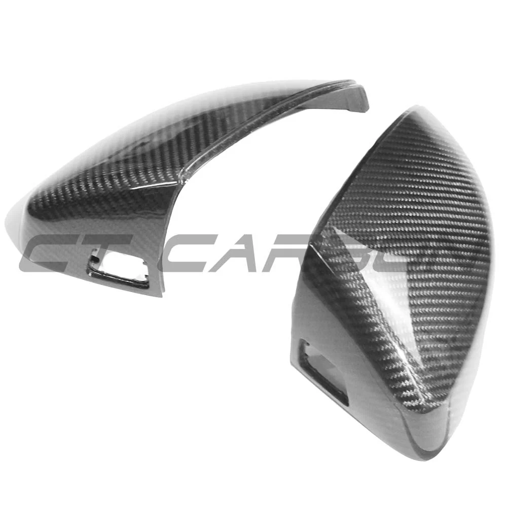 AUDI A3 S3 RS3 8V PRE-PREG CARBON FIBRE MIRRORS - WITH LANE ASSIST - Image 10