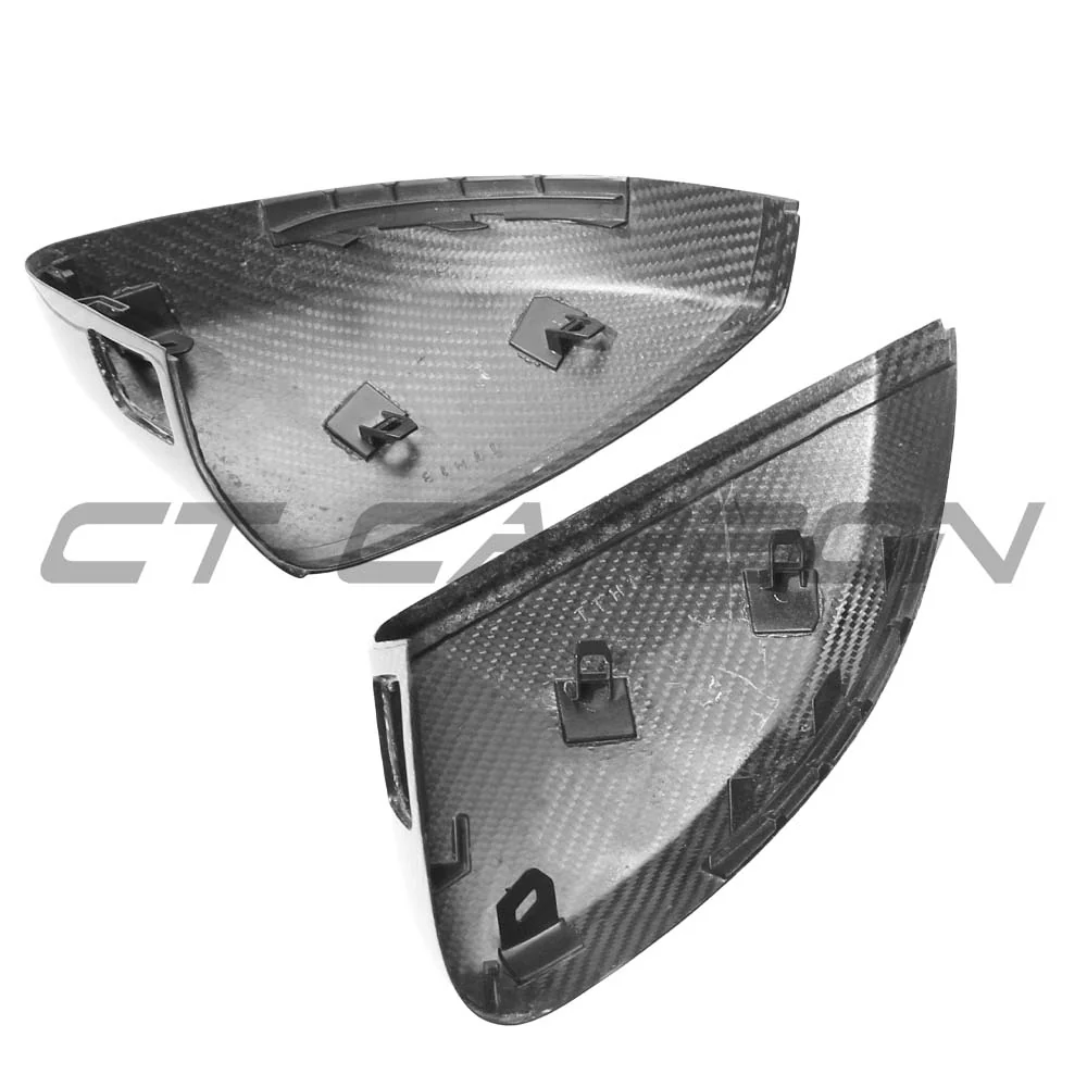 AUDI A3 S3 RS3 8V PRE-PREG CARBON FIBRE MIRRORS - WITH LANE ASSIST - Image 13