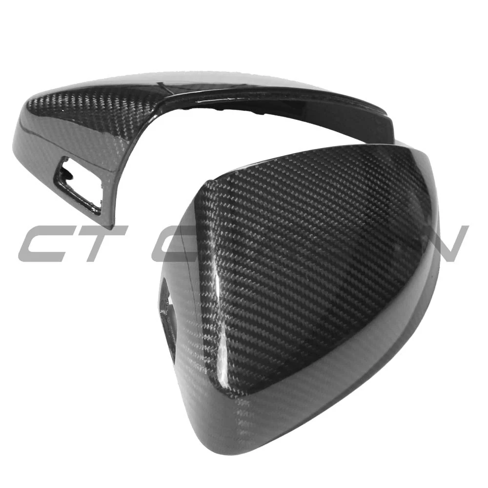 AUDI A3 S3 RS3 8V PRE-PREG CARBON FIBRE MIRRORS - WITH LANE ASSIST - Image 9