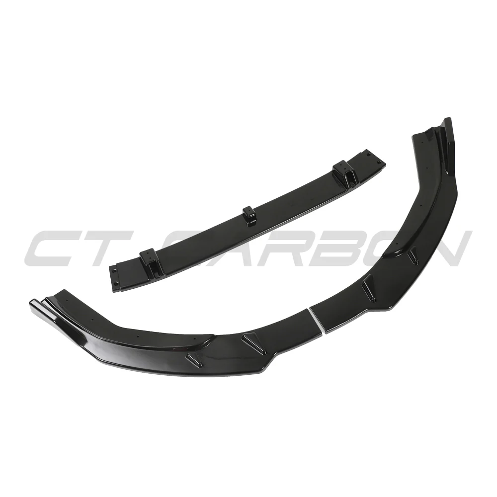 AUDI A4/S4 B9.5 2020-2024 GLOSS BLACK SPLITTER - V3 - Image 4