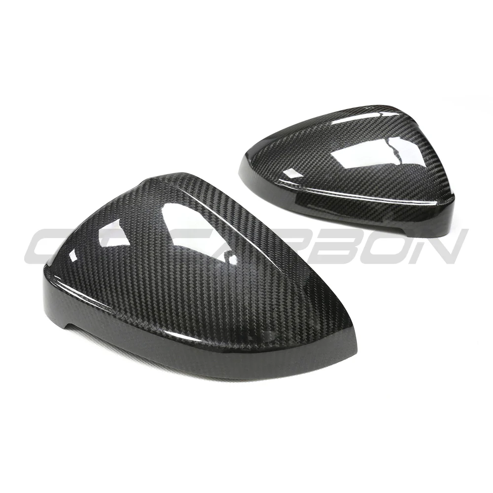 AUDI A4/S4/RS4/A5/S5/RS5 B9 2016-2025 PRE-PREG CARBON FIBRE MIRRORS - WITH LANE ASSIST - Image 8