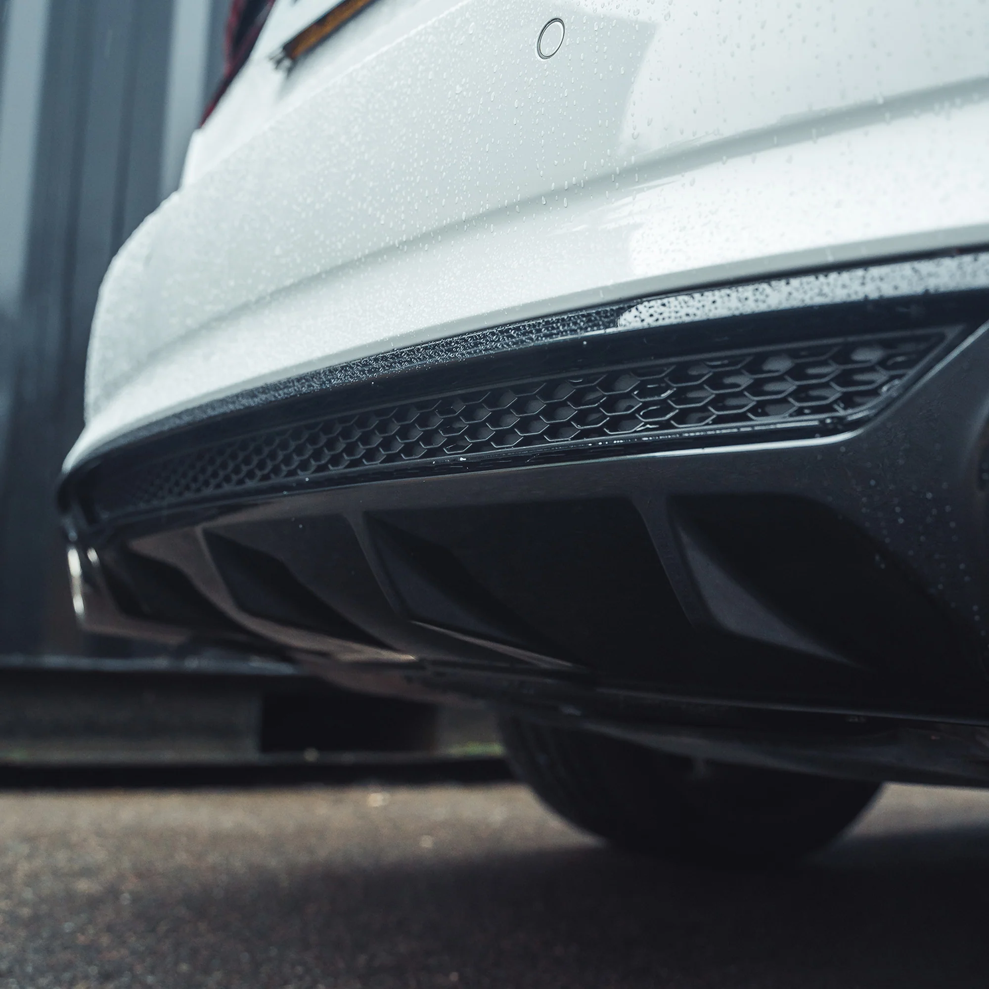 AUDI A5/S5 B9 2016-2019 GLOSS BLACK DIFFUSER - V1 - Image 3