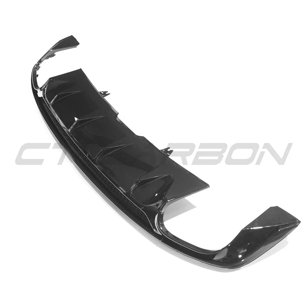 AUDI A5/S5 B9 2016-2019 GLOSS BLACK DIFFUSER - V1 - Image 8