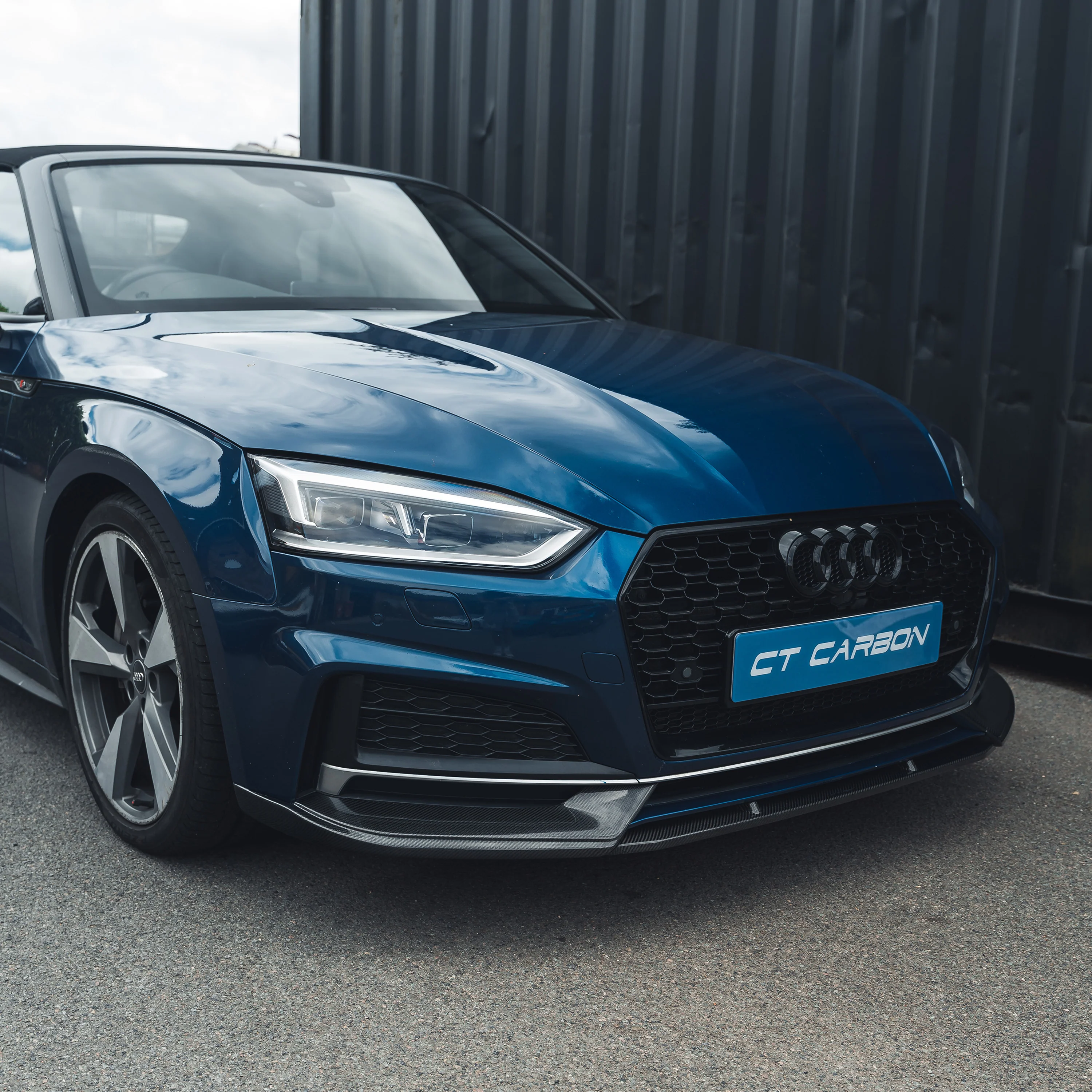 AUDI A5 S5 B9 CARBON FIBRE SPLITTER - Image 3