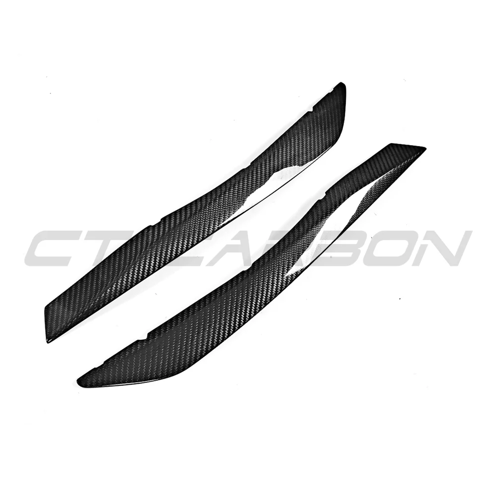 AUDI A5/S5/RS5 B9 COUPE 2016-2019 CARBON FIBRE HEADLIGHT EYEBROWS - Image 4