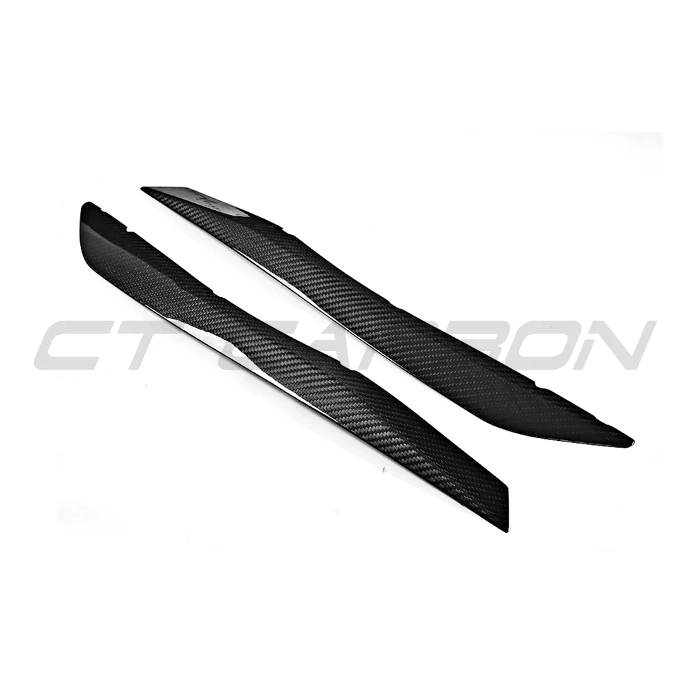 AUDI A5/S5/RS5 B9 COUPE 2016-2019 CARBON FIBRE HEADLIGHT EYEBROWS - Image 5