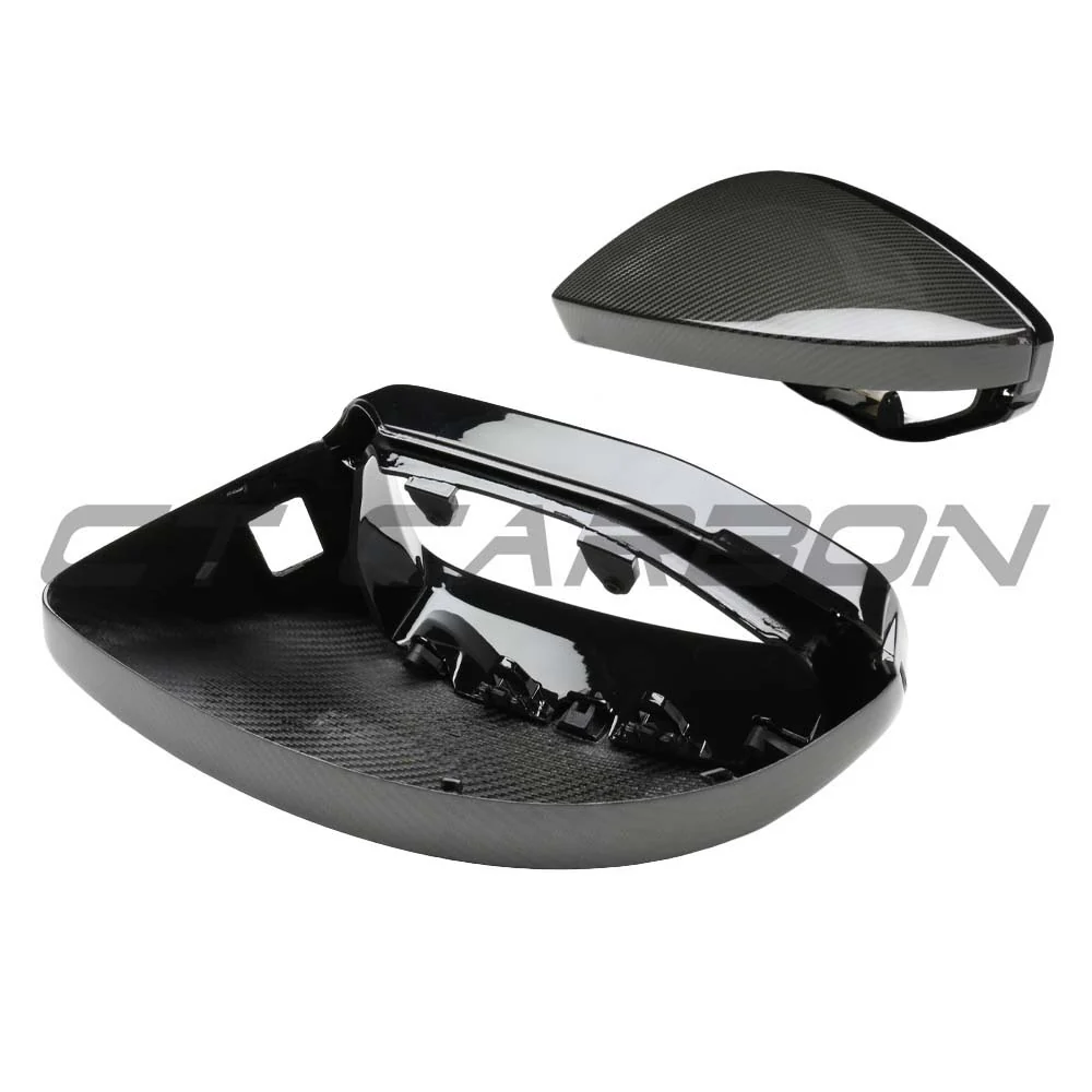 AUDI A6/S6/RS6 C8 2015-2025 CARBON FIBRE MIRRORS WITH LANE ASSIST - LHD - Image 3