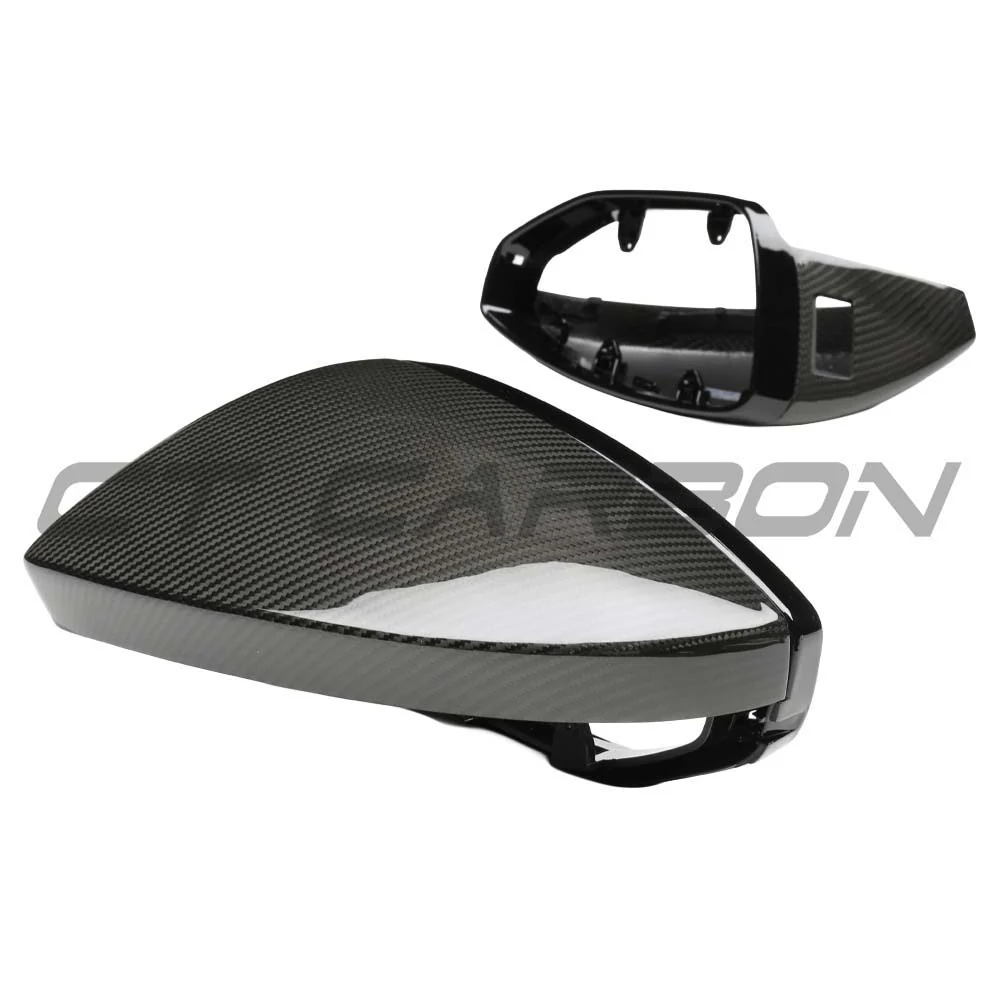 AUDI A6/S6/RS6 C8 2015-2025 CARBON FIBRE MIRRORS WITH LANE ASSIST - LHD - Image 4