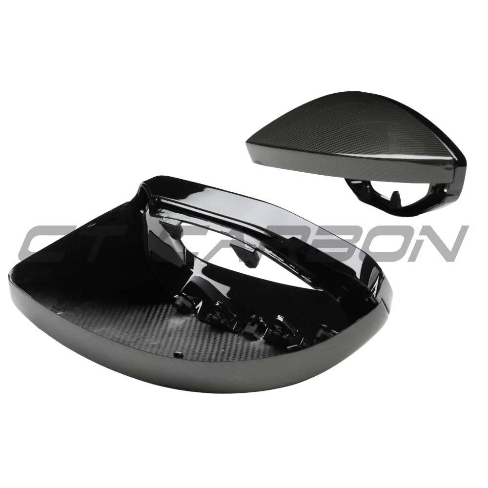 AUDI A6/S6/RS6 C8 2015-2025 CARBON FIBRE MIRRORS WITH LANE ASSIST - LHD - Image 8