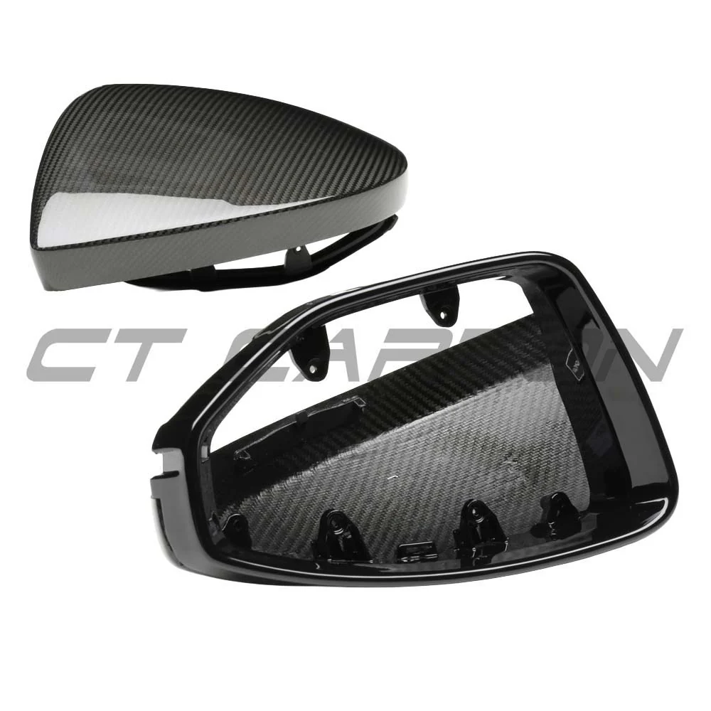 AUDI A6/S6/RS6 C8 2015-2025 DRY CARBON FIBRE MIRRORS - LHD - Image 7