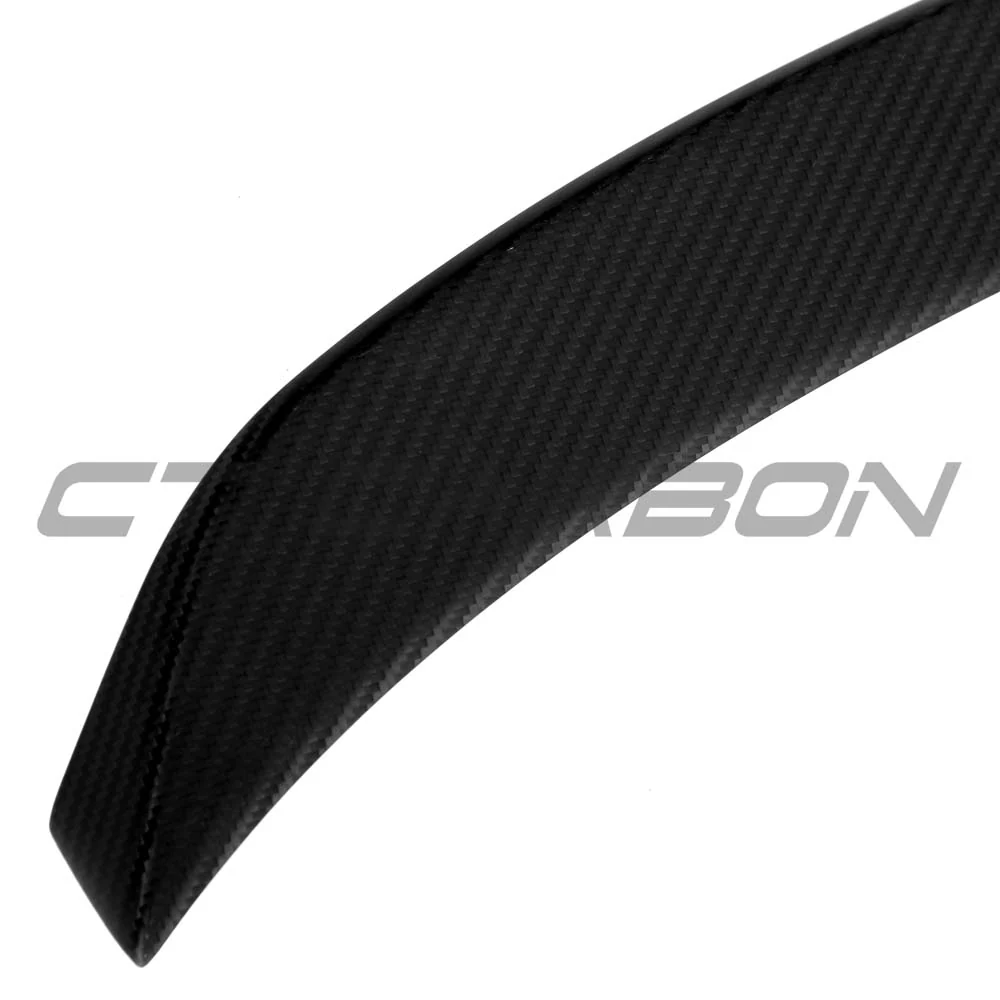 AUDI A6/S6/RS6 C8 AVANT 2019+ DRY CARBON FIBRE MATTE TRUNK/MID SPOILER - V1 - Image 6