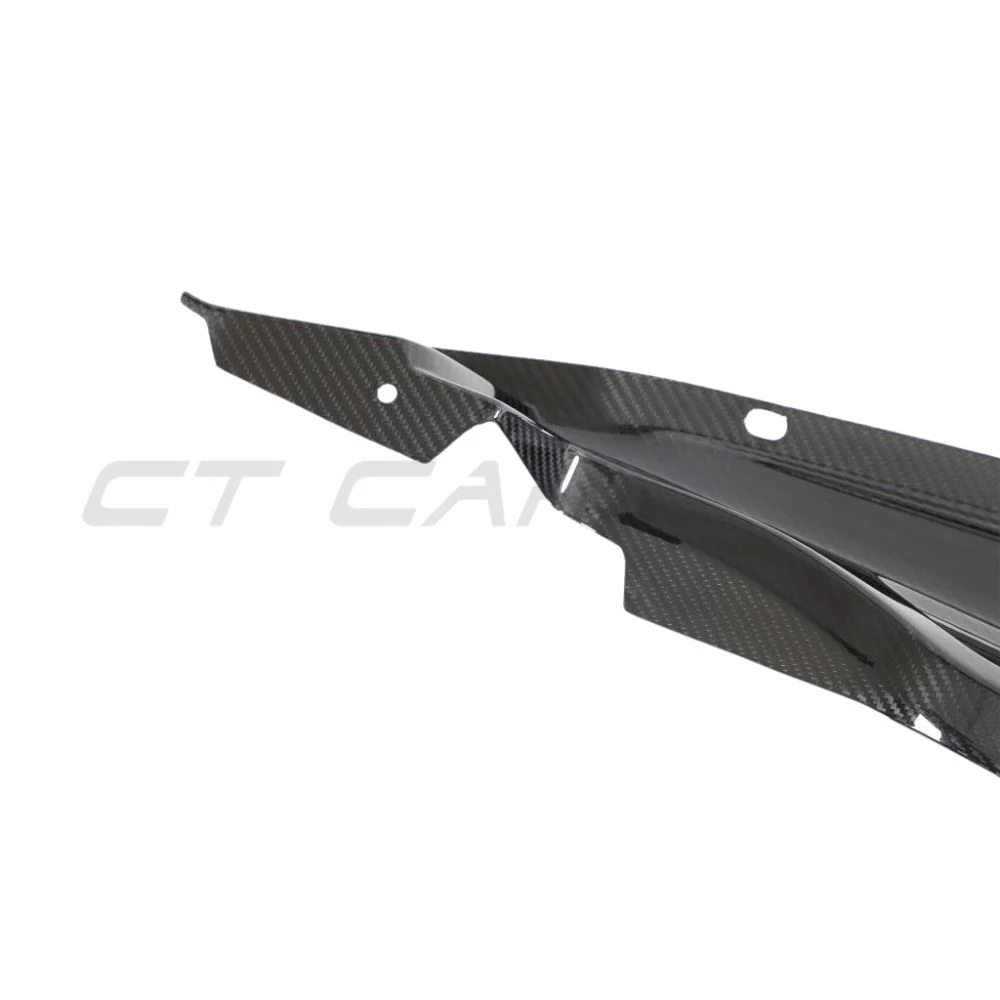 AUDI R8 COUPE 2015+ CARBON FIBRE ENGINE BAY TRIM - Image 6
