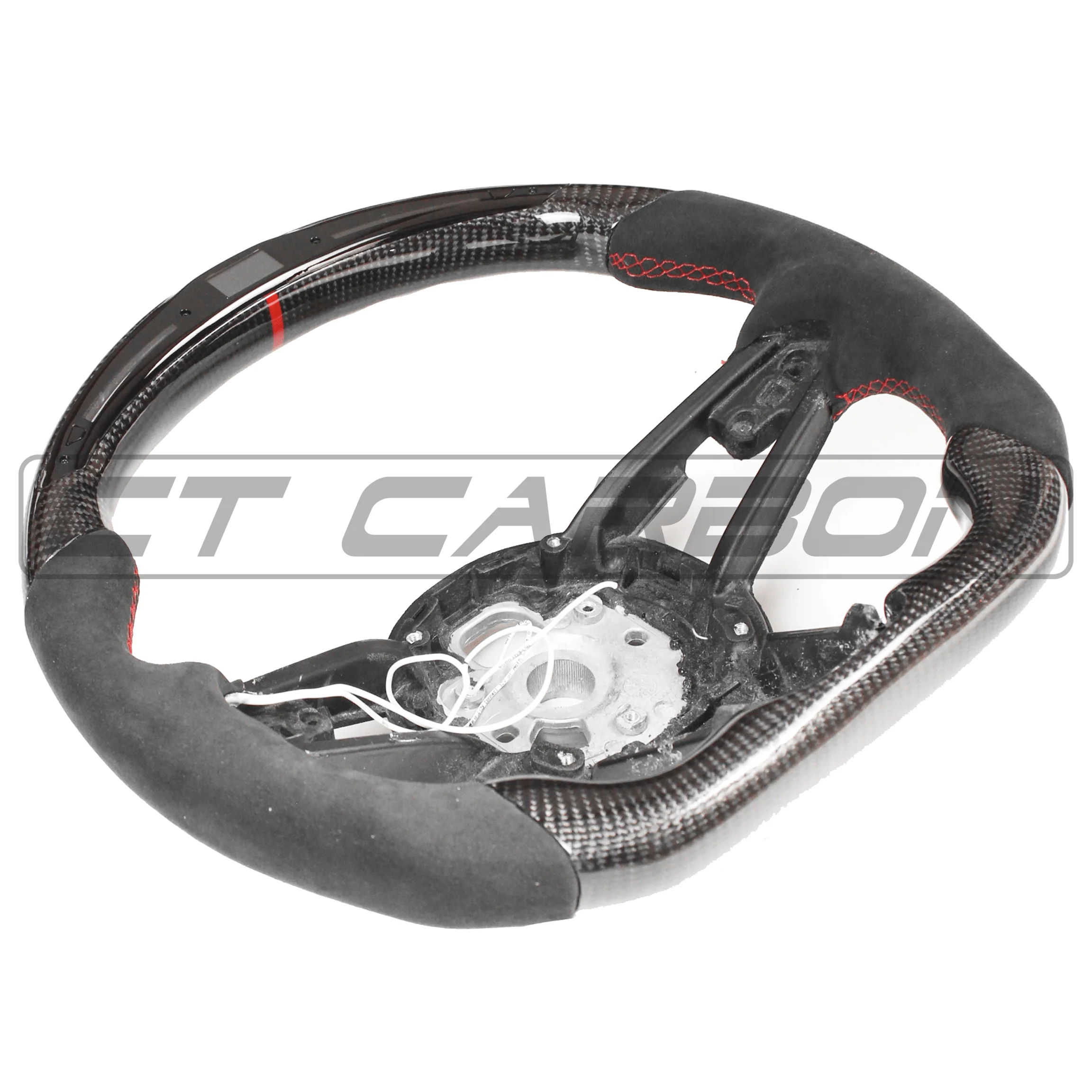 AUDI R8 GEN 2 CARBON FIBRE / ALCANTARA LED STEERING WHEEL - Image 3