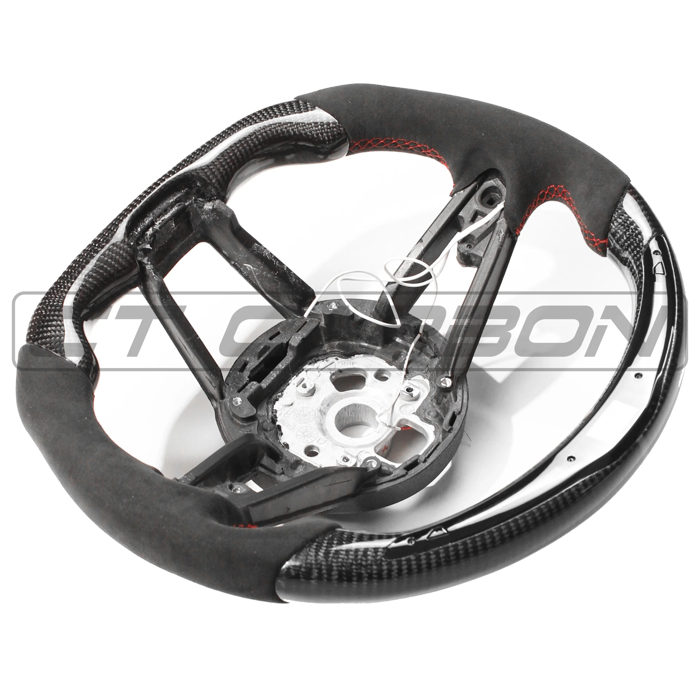 AUDI R8 GEN 2 CARBON FIBRE / ALCANTARA LED STEERING WHEEL - Image 8