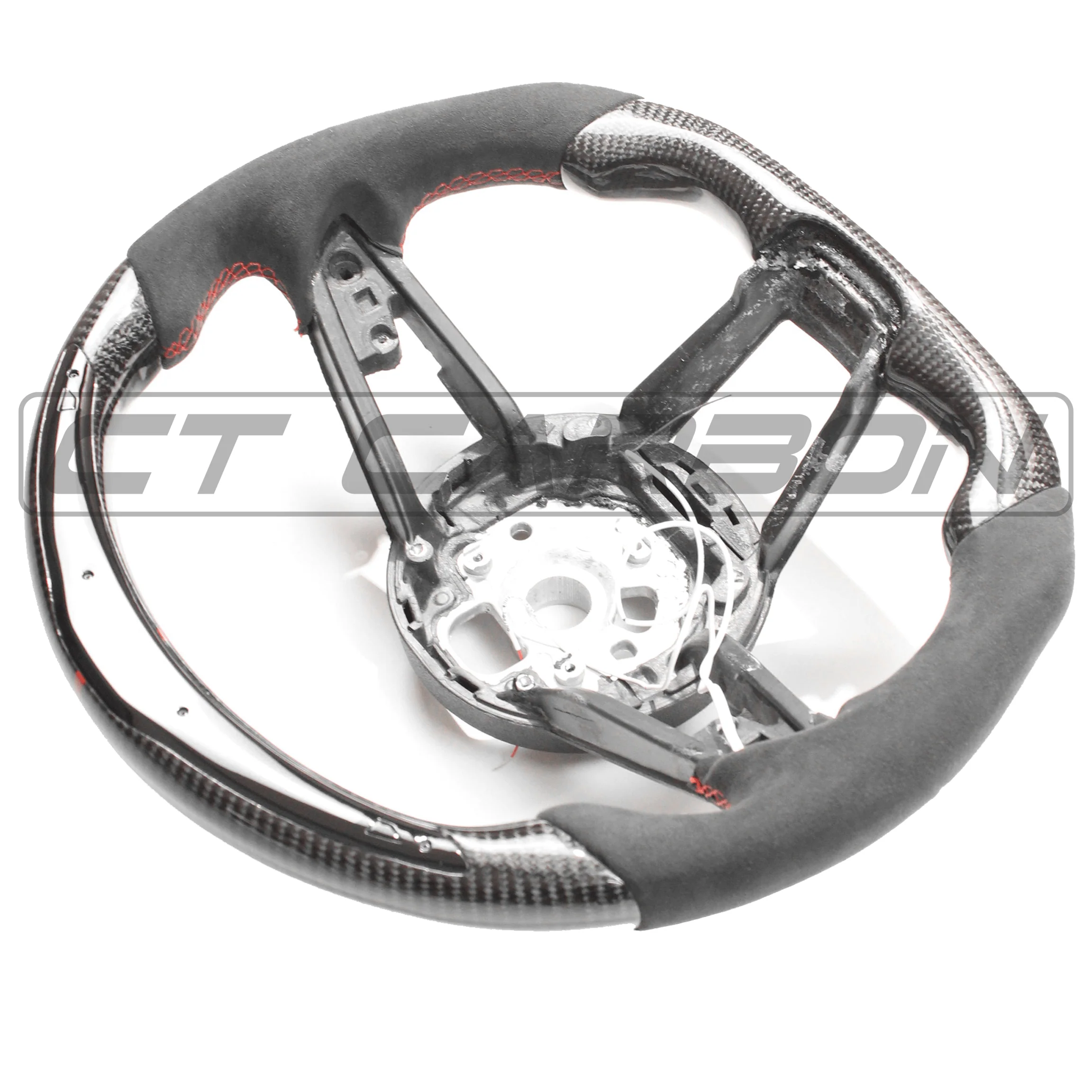 AUDI R8 GEN 2 CARBON FIBRE / ALCANTARA LED STEERING WHEEL - Image 9