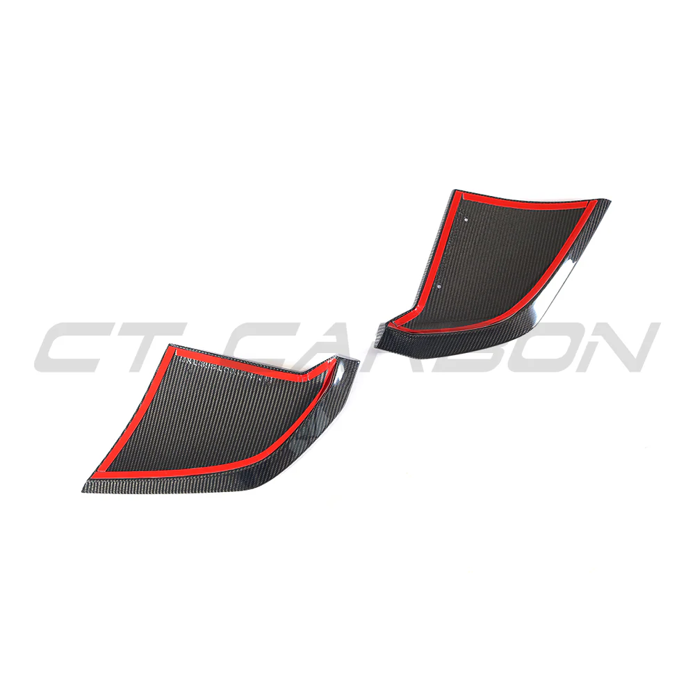 AUDI R8 V10 GEN 2 2015-2019 CARBON FIBRE REAR BUMPER LOWER CORNERS - Image 6