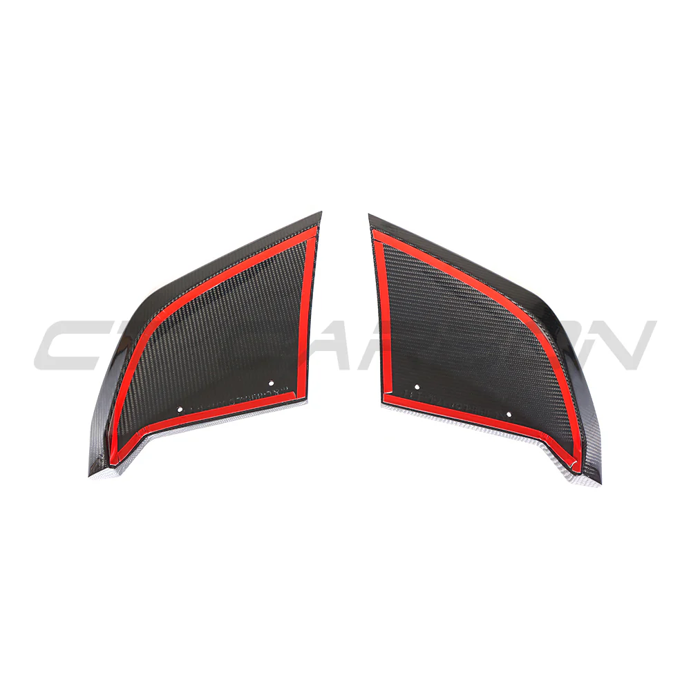 AUDI R8 V10 GEN 2 2015-2019 CARBON FIBRE REAR BUMPER LOWER CORNERS - Image 7