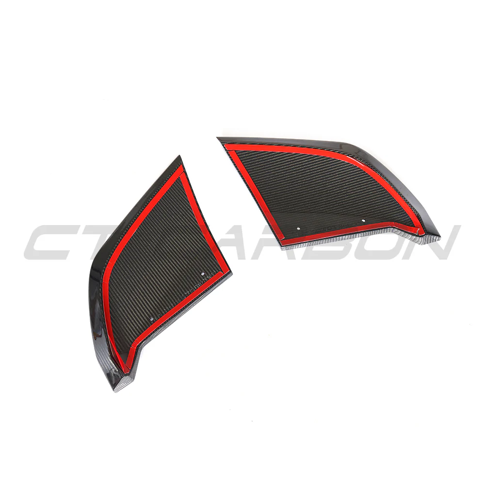 AUDI R8 V10 GEN 2 2015-2019 CARBON FIBRE REAR BUMPER LOWER CORNERS - Image 8