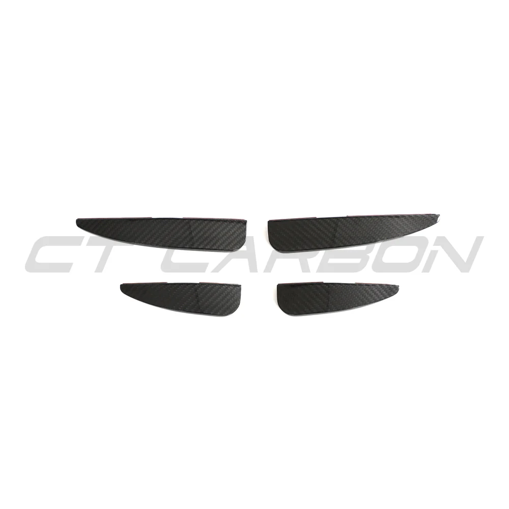 AUDI R8 V10 GEN 2.5 2020-2023 CARBON FIBRE FRONT CANARDS - Image 3