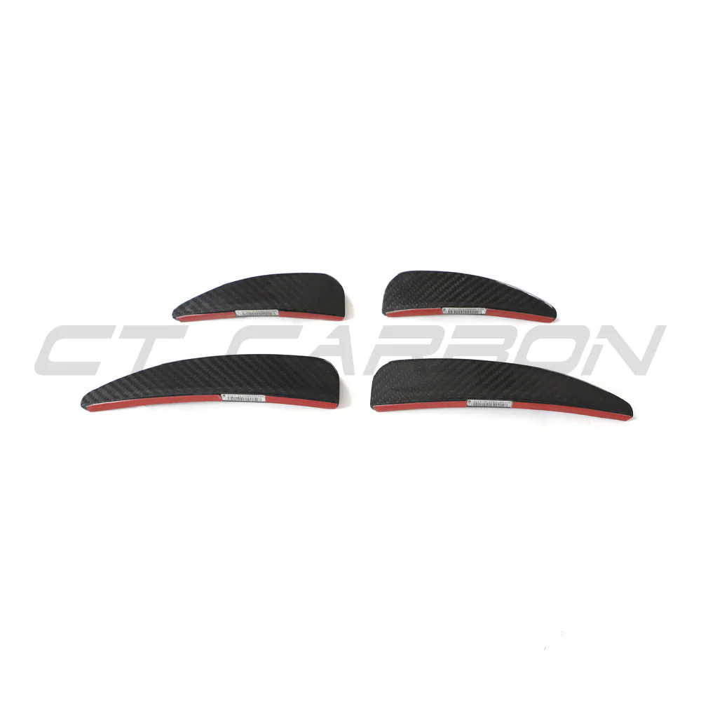 AUDI R8 V10 GEN 2.5 2020-2023 CARBON FIBRE FRONT CANARDS - Image 5