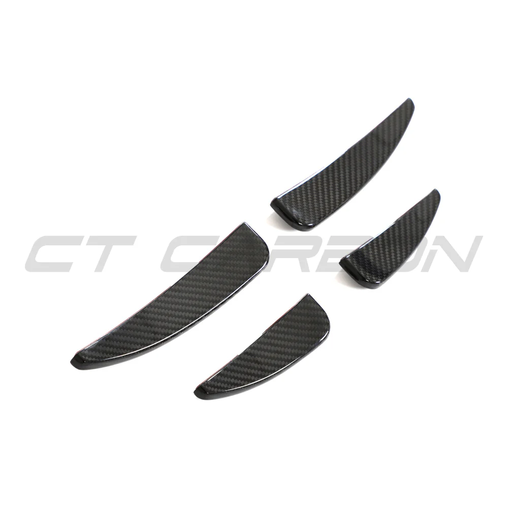 AUDI R8 V10 GEN 2.5 2020-2023 CARBON FIBRE FRONT CANARDS - Image 6