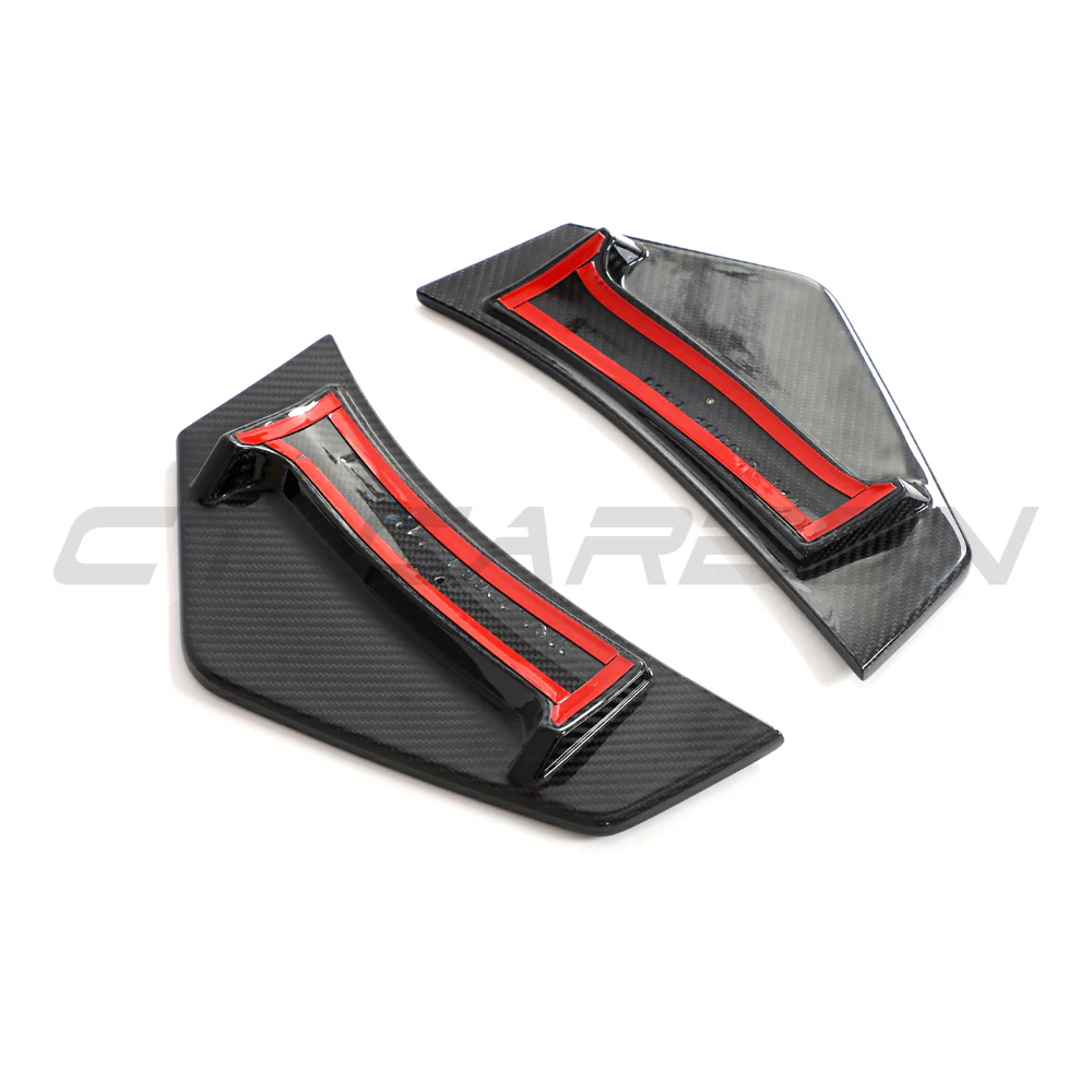 AUDI R8 V10 GEN 2.5 2020-2023 CARBON FIBRE REAR BUMPER CORNERS - Image 6