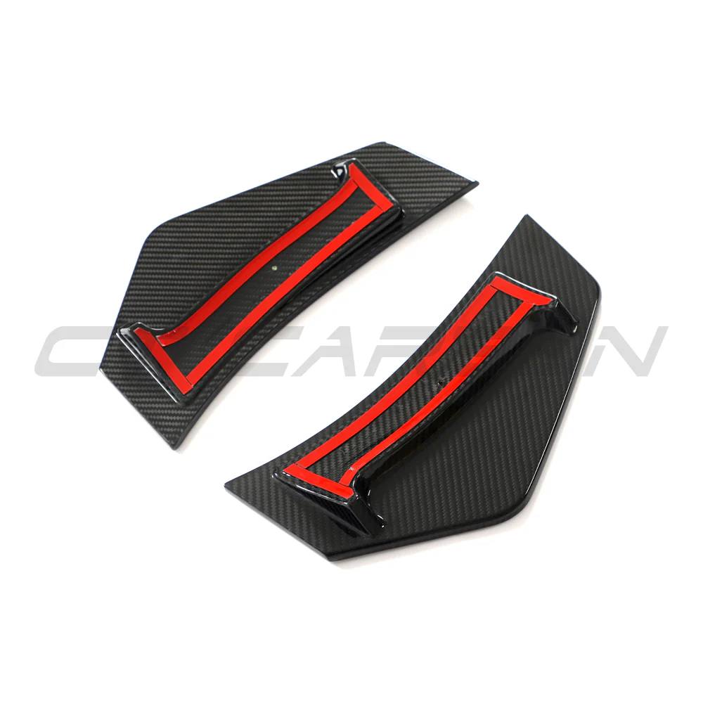 AUDI R8 V10 GEN 2.5 2020-2023 CARBON FIBRE REAR BUMPER CORNERS - Image 7