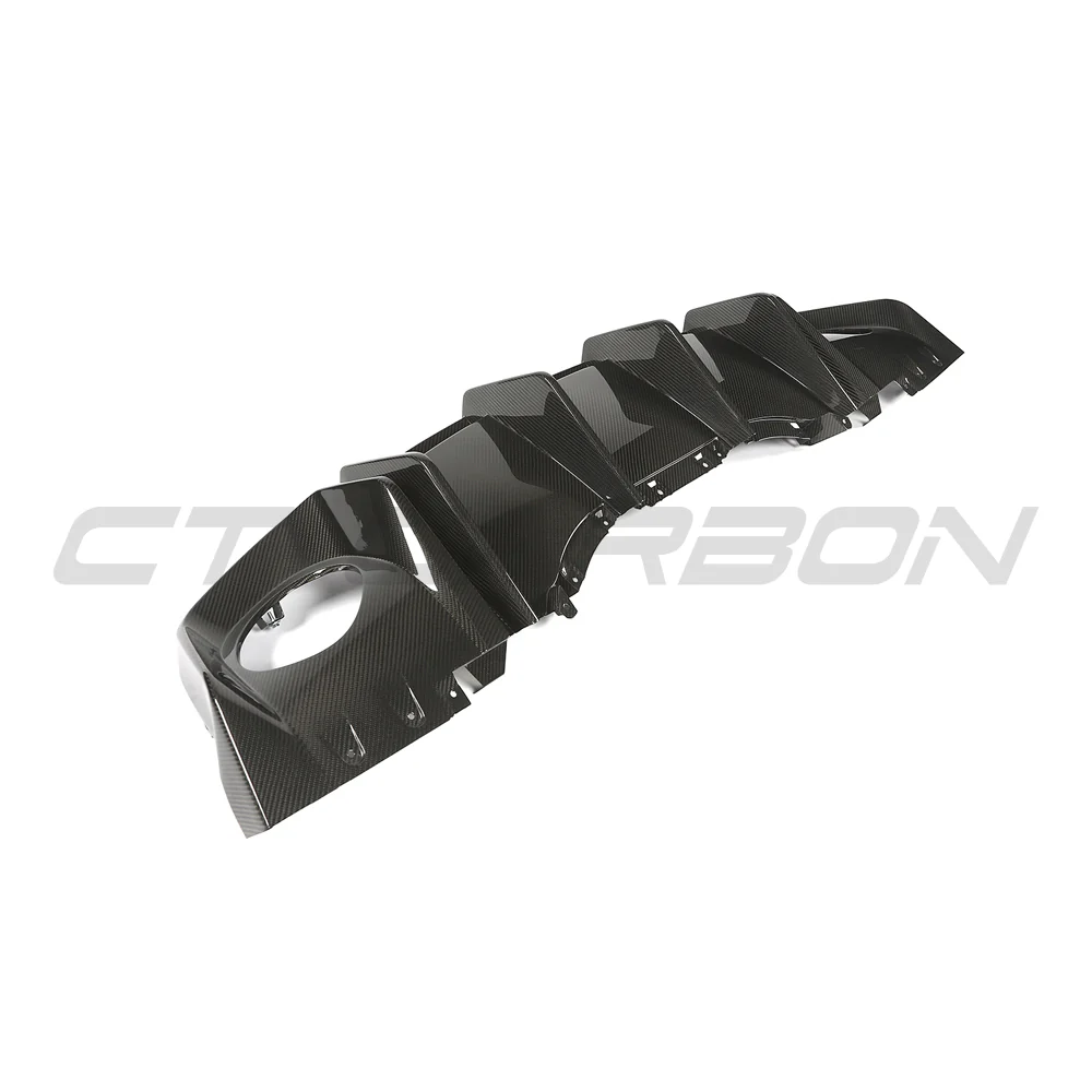 AUDI R8 V10 & V10+ GEN 2.5 CARBON FIBRE DIFFUSER - CT DESIGN - Image 7