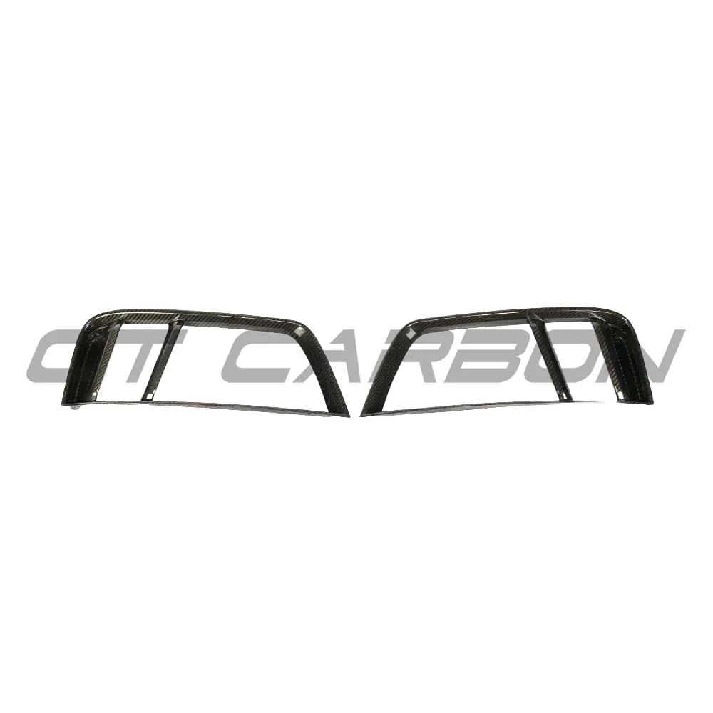 AUDI R8 V10 GEN 2 CARBON FIBRE REAR SIDE GRILLES - Image 8
