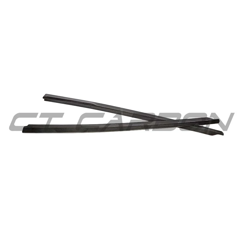 AUDI R8 V10 GEN 2 CARBON FIBRE SIDE SKIRTS - CT CARBON - Image 5