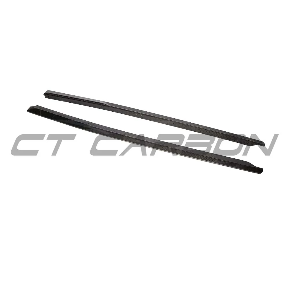 AUDI R8 V10 GEN 2 CARBON FIBRE SIDE SKIRTS - CT CARBON - Image 6