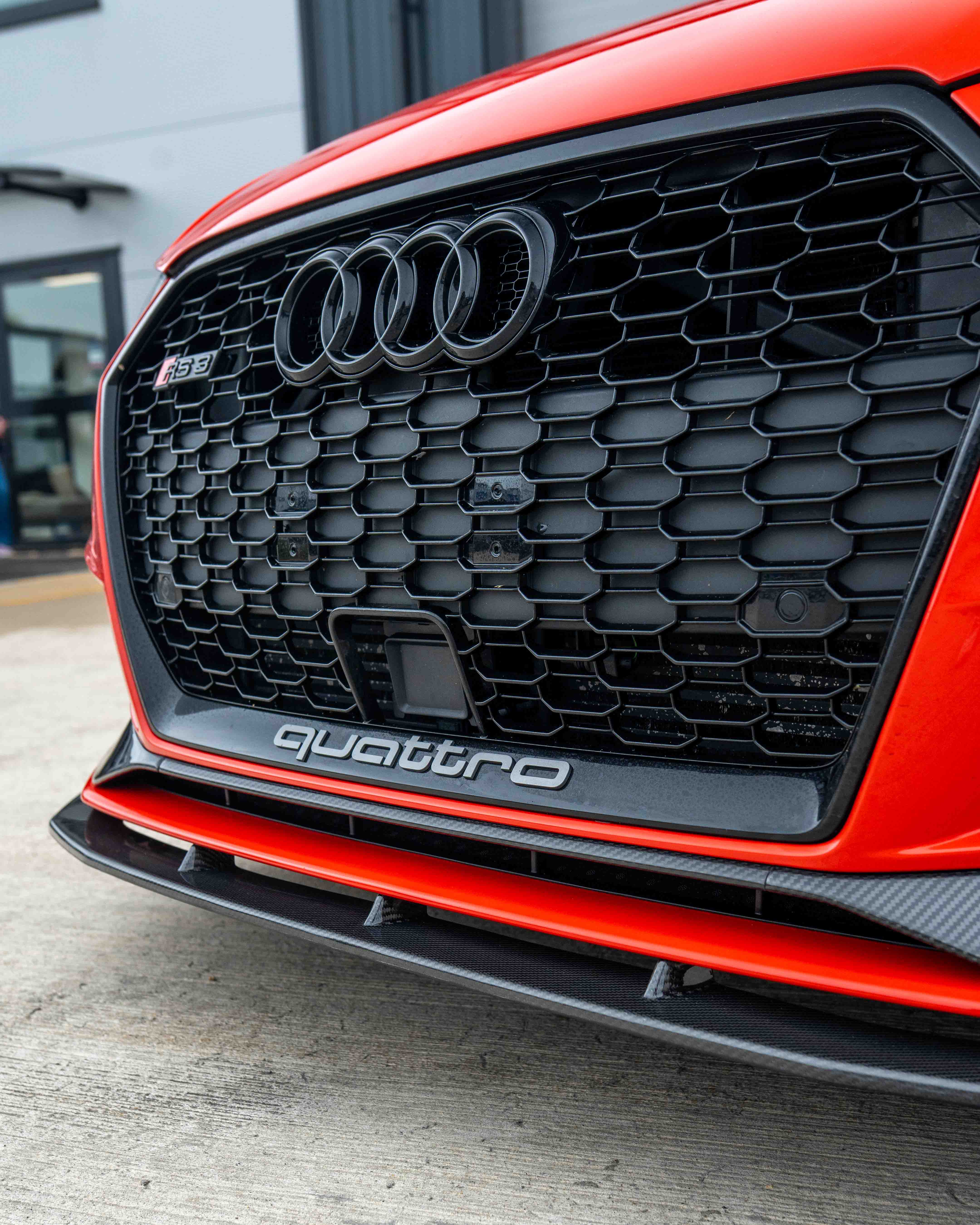 AUDI RS3 8V FACELIFT CARBON FIBRE BUMPER TRIM - Image 11
