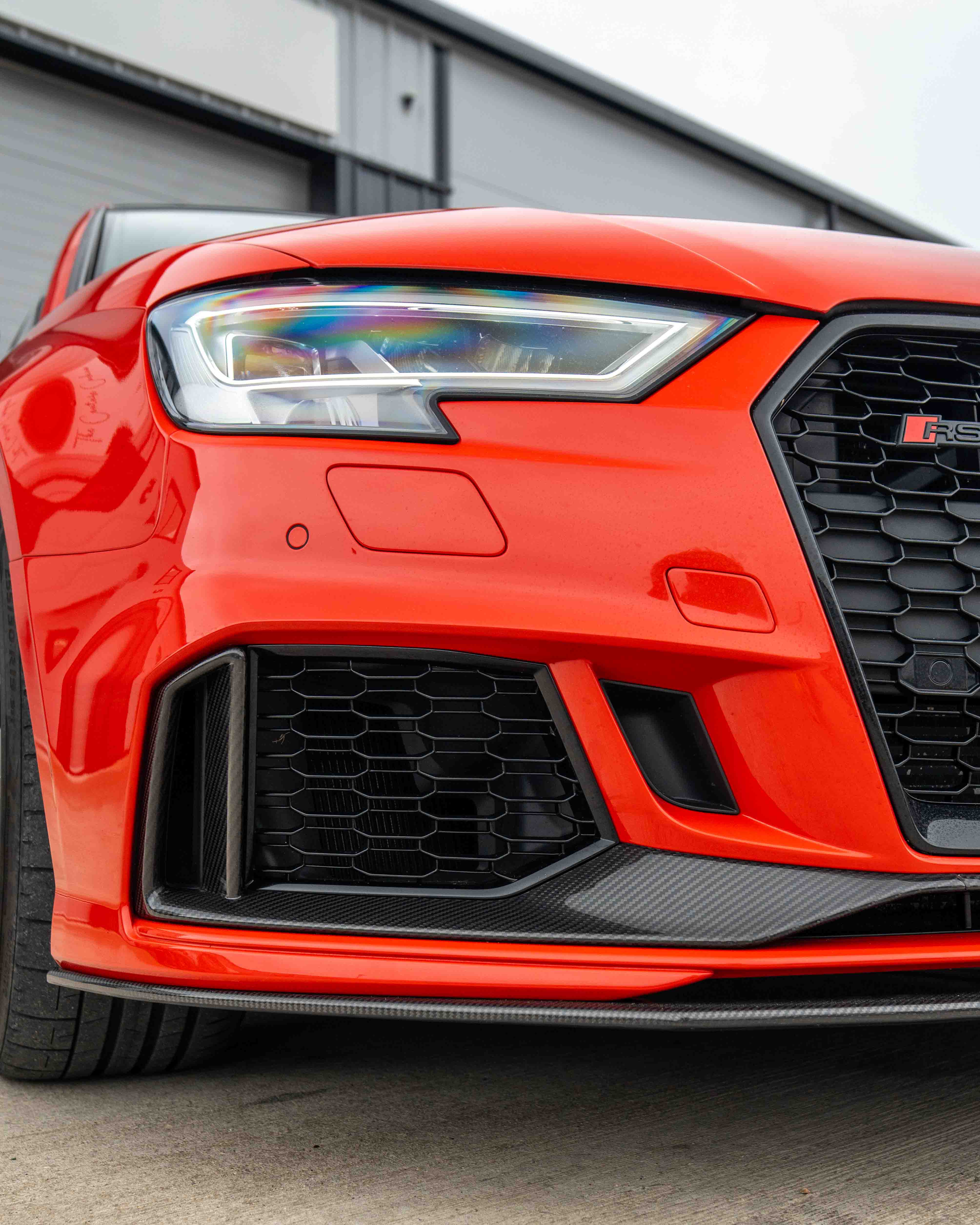 AUDI RS3 8V SALOON CARBON FIBRE SPLITTER V1 - Image 8