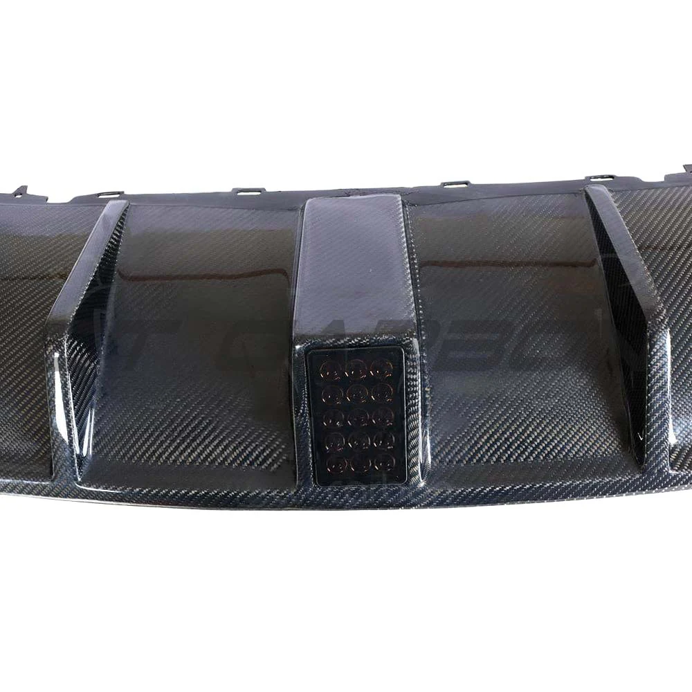 AUDI RS3 8V SALOON REAR CARBON DIFFUSER WITH DTM LIGHT - Image 17